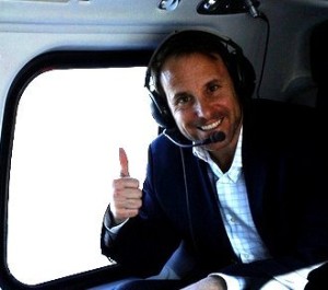 Jason Lemkin in Helicopter